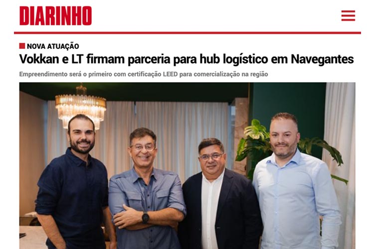 Parceria Lt Incorporadora & Vokkan Diarinho