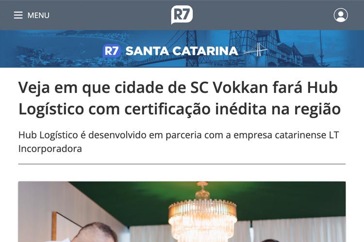 Parceria Lt Incorporadora & Vokkan R7 Notícias